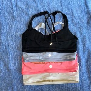 Lululemon sportsbras (4 for $25)